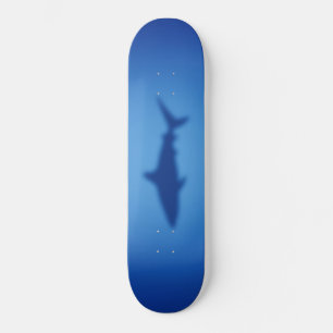 Shark silhouette skateboard