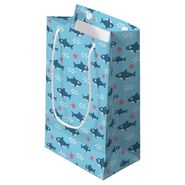 Shark Small Gift Bag (Front Angled)