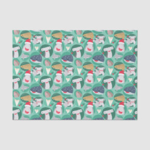 Shark Species Christmas Tissue Paper