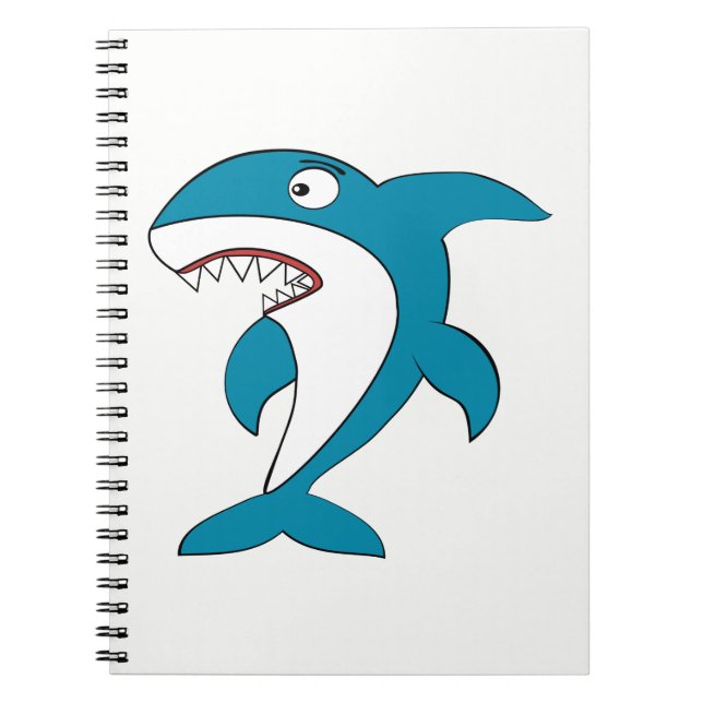 Shark Spiral Notebook (Front)
