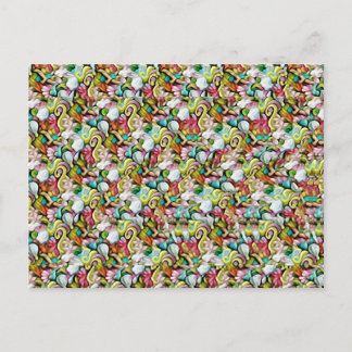 Shark Stereogram Hidden 3D Magic Eye - No Envelope Postcard