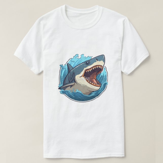 shark T-Shirt (Design Front)