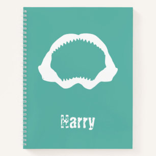 Shark Teeth and Jaw Fun Marine Wildlife Notebook