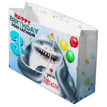 Shark Theme Fintastic Kids Birthday