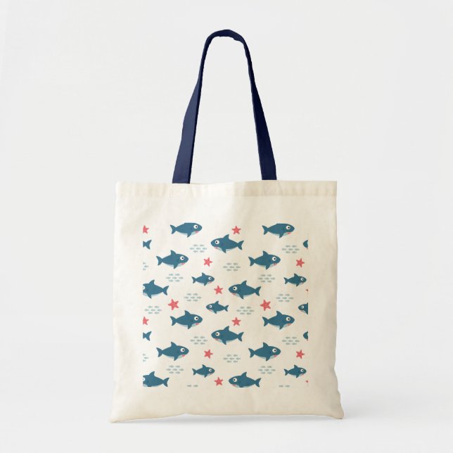 Shark Tote Bag (Front)