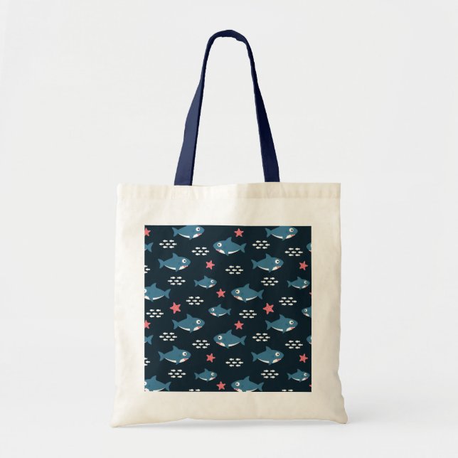 Shark Tote Bag (Front)
