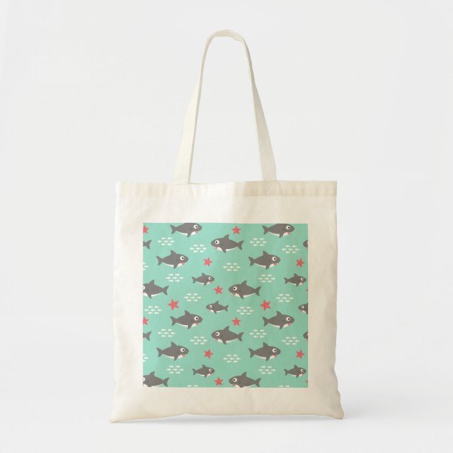 Shark Tote Bag (Front)