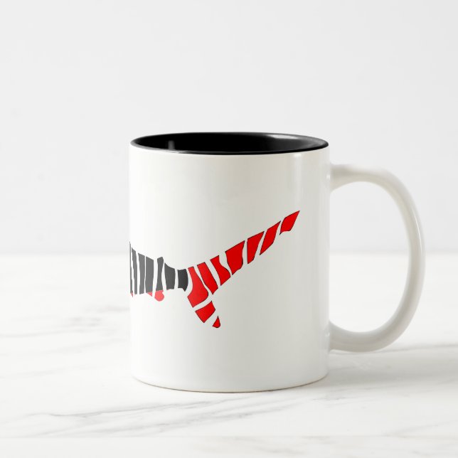 Shark Two-Tone Coffee Mug (Right)