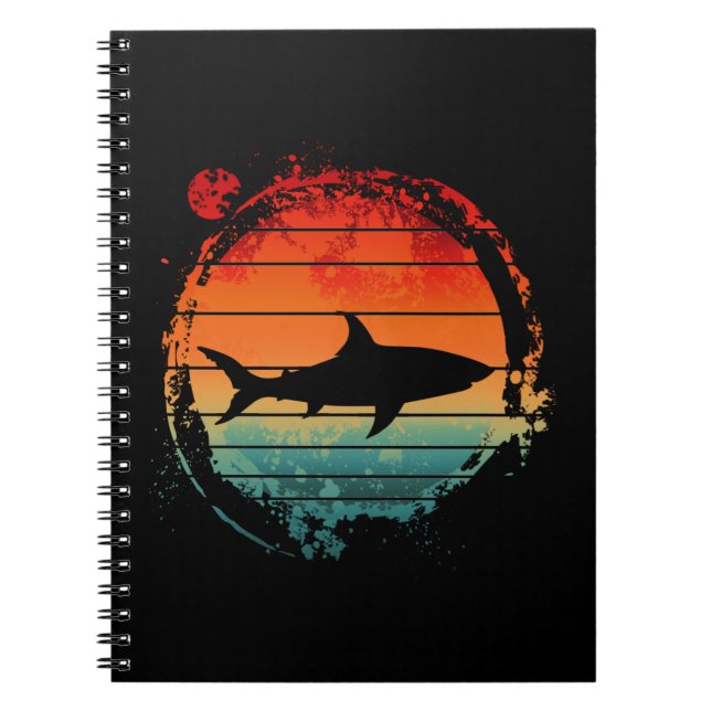SHARK VINTAGE RETRO NOTEBOOK (Front)