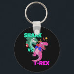 Shark Vs Dinosaur T Rex Boxing Gloves For Kids Boy Key Ring<br><div class="desc">Shark Vs Dinosaur T Rex Boxing Gloves For Kids Boys Gift</div>