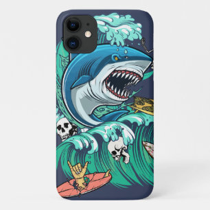 Shark wave Case-Mate iPhone case