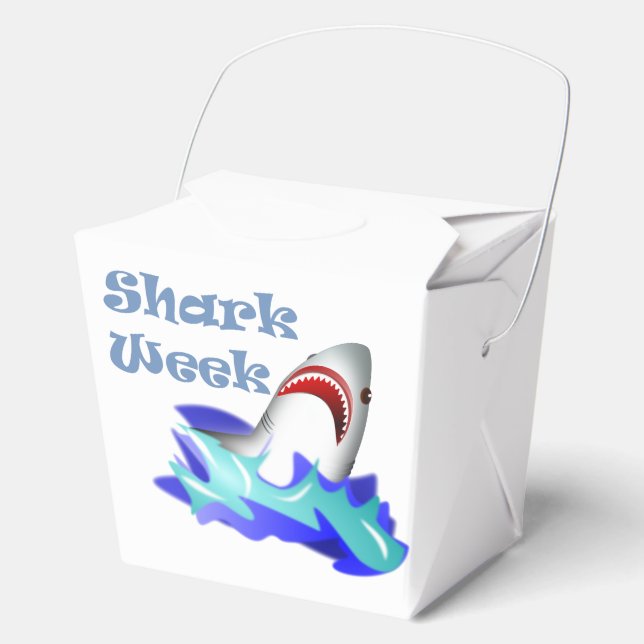 Shark Week Favour Box (Front)