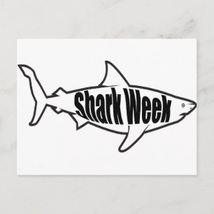 Shark Week Postcard