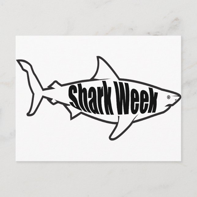 Shark Week Postcard (Front)