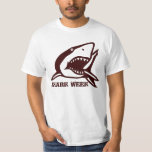 Shark Week T-Shirt<br><div class="desc">I love you very much in glyphs. Change this text to your name,  or anything else you like. This is a template,  so everything is fully customisable.
Check out more custom t-shirts and other product from ArtOnWear.</div>