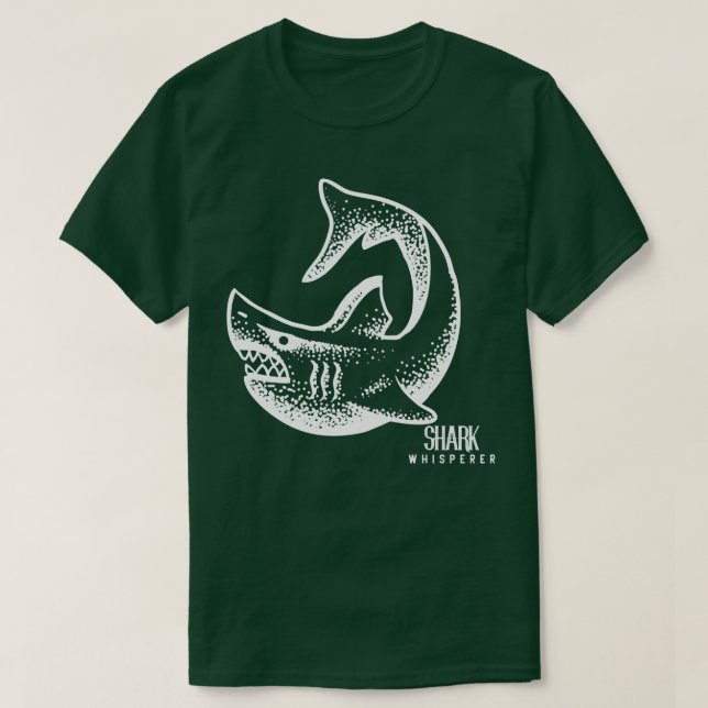 Shark Whisperer Great White Sea Creature Pullover  (Design Front)