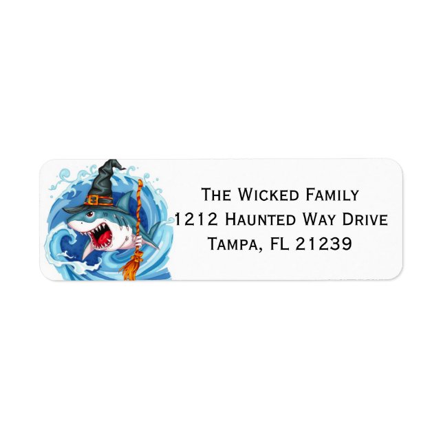 Shark Witch Halloween  (Front)