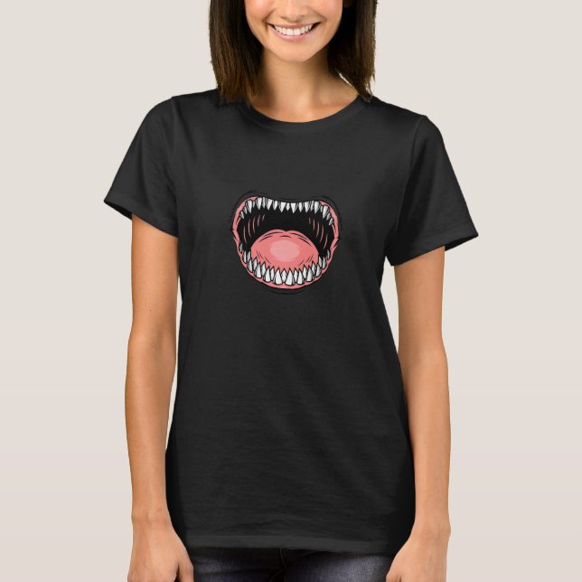 Shark with an open mouth T-Shirt (Front)