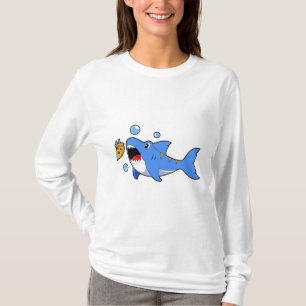 Shark with Pizza as Bait T-Shirt