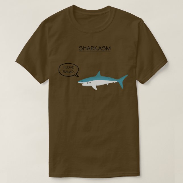 Sharkasm 2 T-Shirt (Design Front)