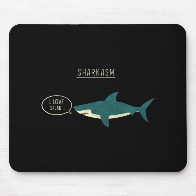 Sharkasm Classic Mouse Pad (Front)