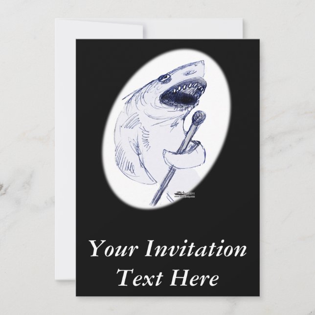 Sharkey Finatra Invitation (Front)