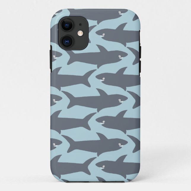 Sharkie iPhone 5 Barely There Universal Case in Bl (Back)