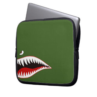 Sharkmouth Laptop Sleeve