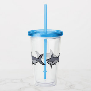 Sharks Acrylic Tumbler