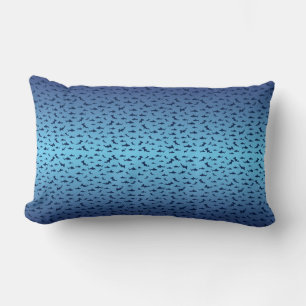 Sharks and Hammerhead Sharks Lumbar Cushion