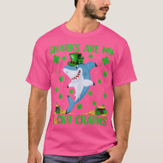 Sharks Are My Lucky Charms Shark St T-Shirt