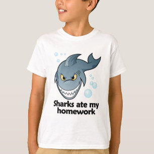 Sharks ate my homework T-Shirt