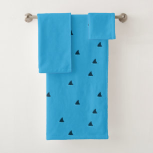 Sharks attention! bath towel set