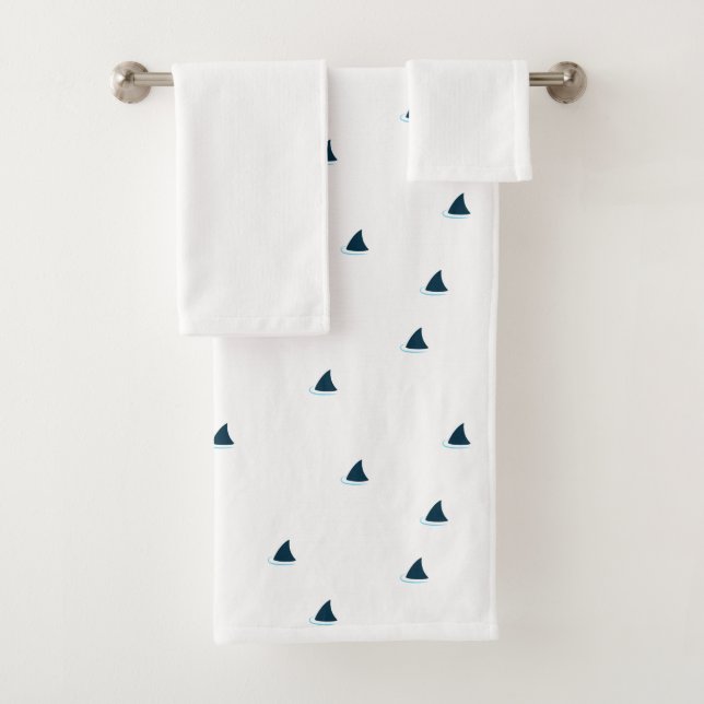 Sharks attention! bath towel set (Insitu)