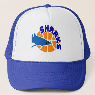 Sharks Basketball Cap