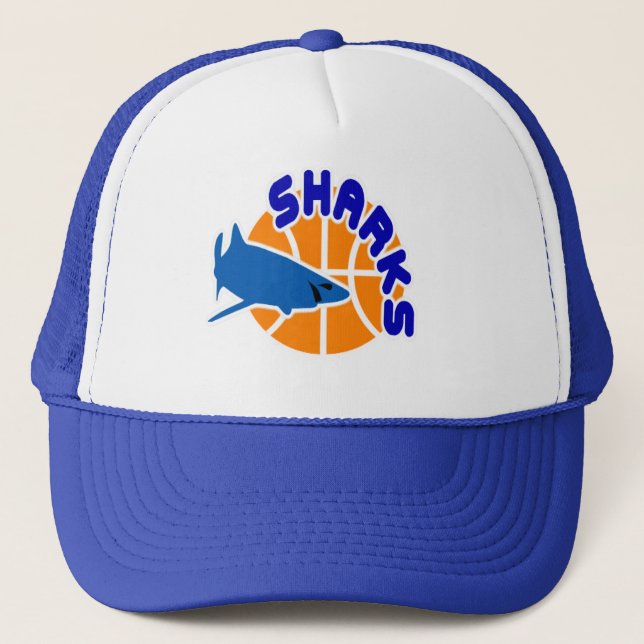 Sharks Basketball Cap (Front)