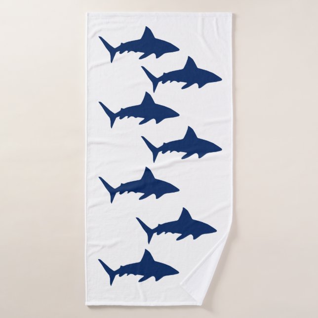 Sharks Bath Towel Set (Bath Towel)
