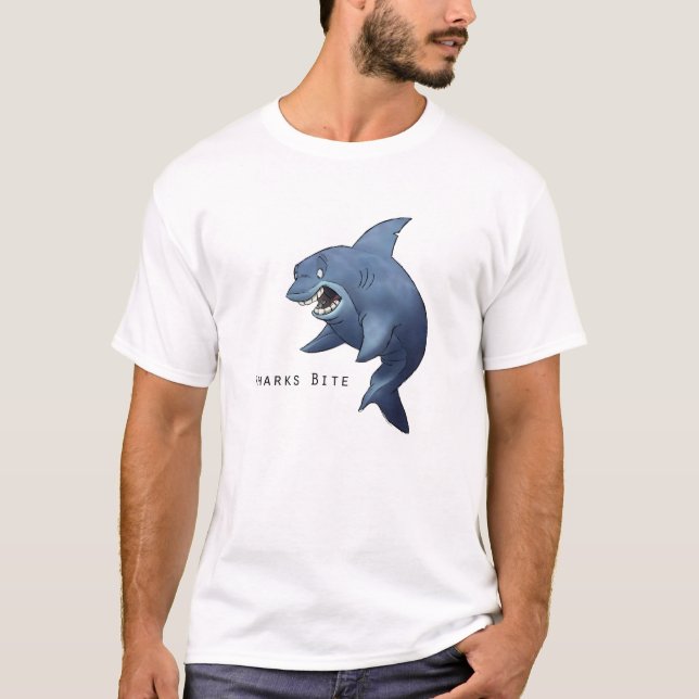 Sharks Bite T-Shirt (Front)