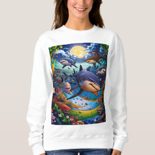 Sharks: coming at you sweatshirt