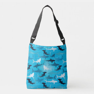 sharks! crossbody bag
