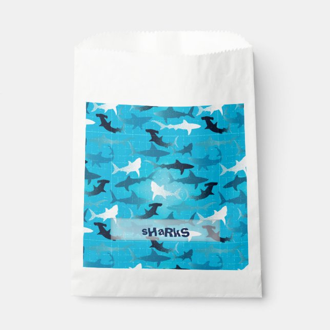 sharks! favour bags (Front)