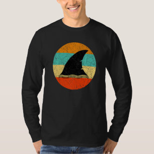 Shark's Fin Retro Style Shark T-Shirt