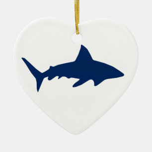 Sharks/Jaws Ceramic Tree Decoration