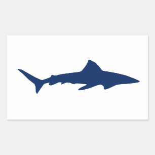 Sharks/Jaws Rectangular Sticker
