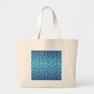Sharks Large Tote Bag