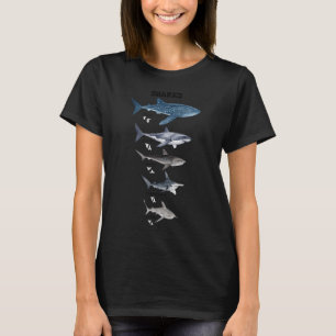 SHARKS LENGTH, NAMES AND TEETH-title T-Shirt