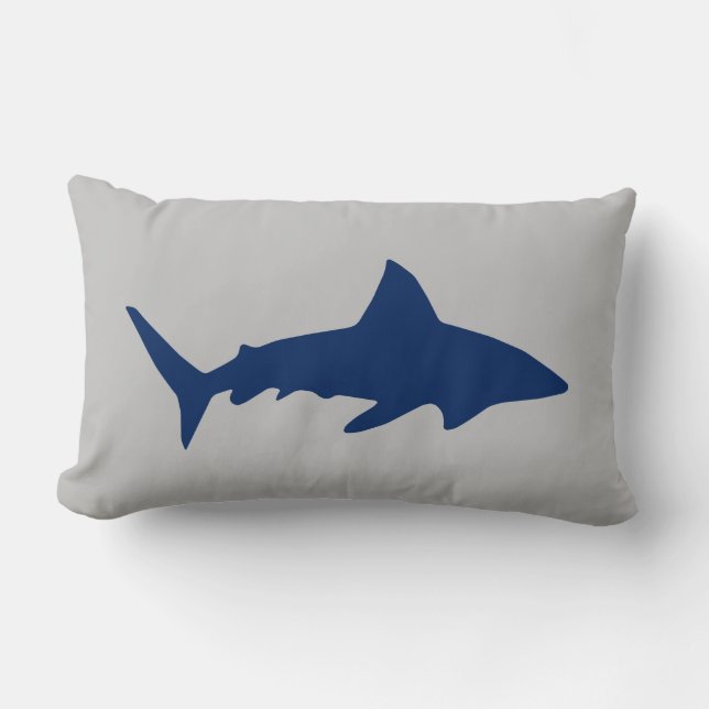 Sharks Lumbar Pillow (Front)