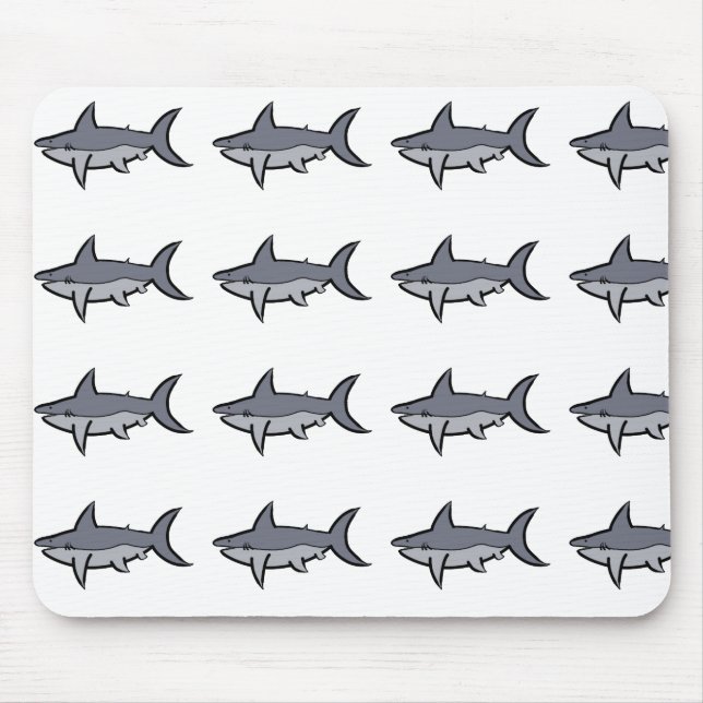 Sharks Mouse Pad (Front)