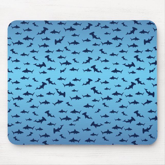 Sharks Mouse Pad (Front)