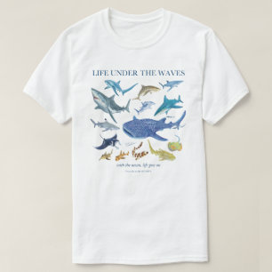 Sharks Ocean Life T-Shirt